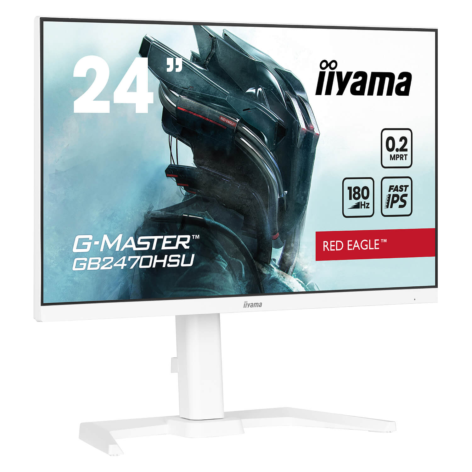 IIYAMA 23.8’’ G-Master IPS FHD 180Hz 0.2ms White Gaming Monitor