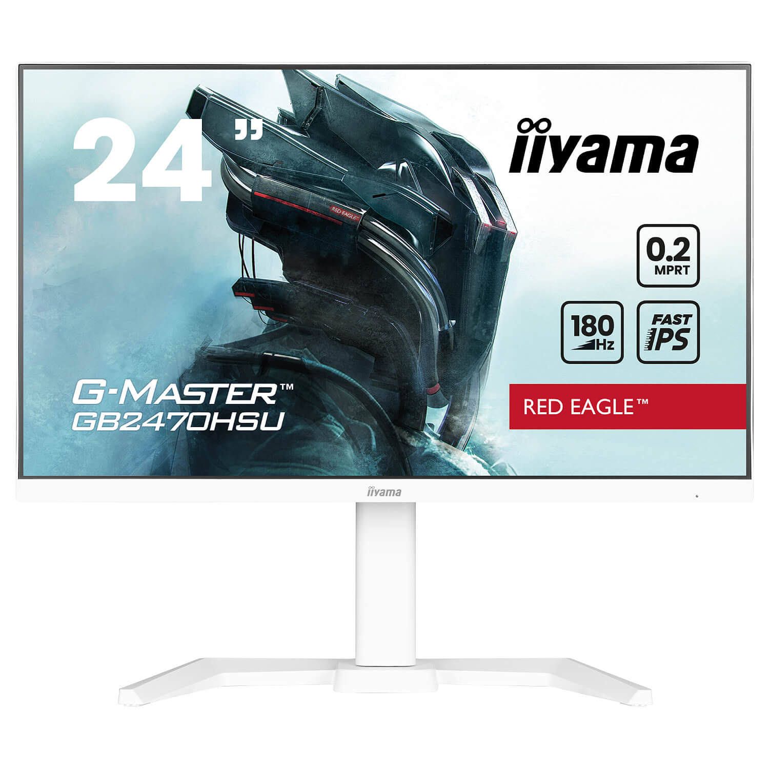 IIYAMA 23.8’’ G-Master IPS FHD 180Hz 0.2ms White Gaming Monitor