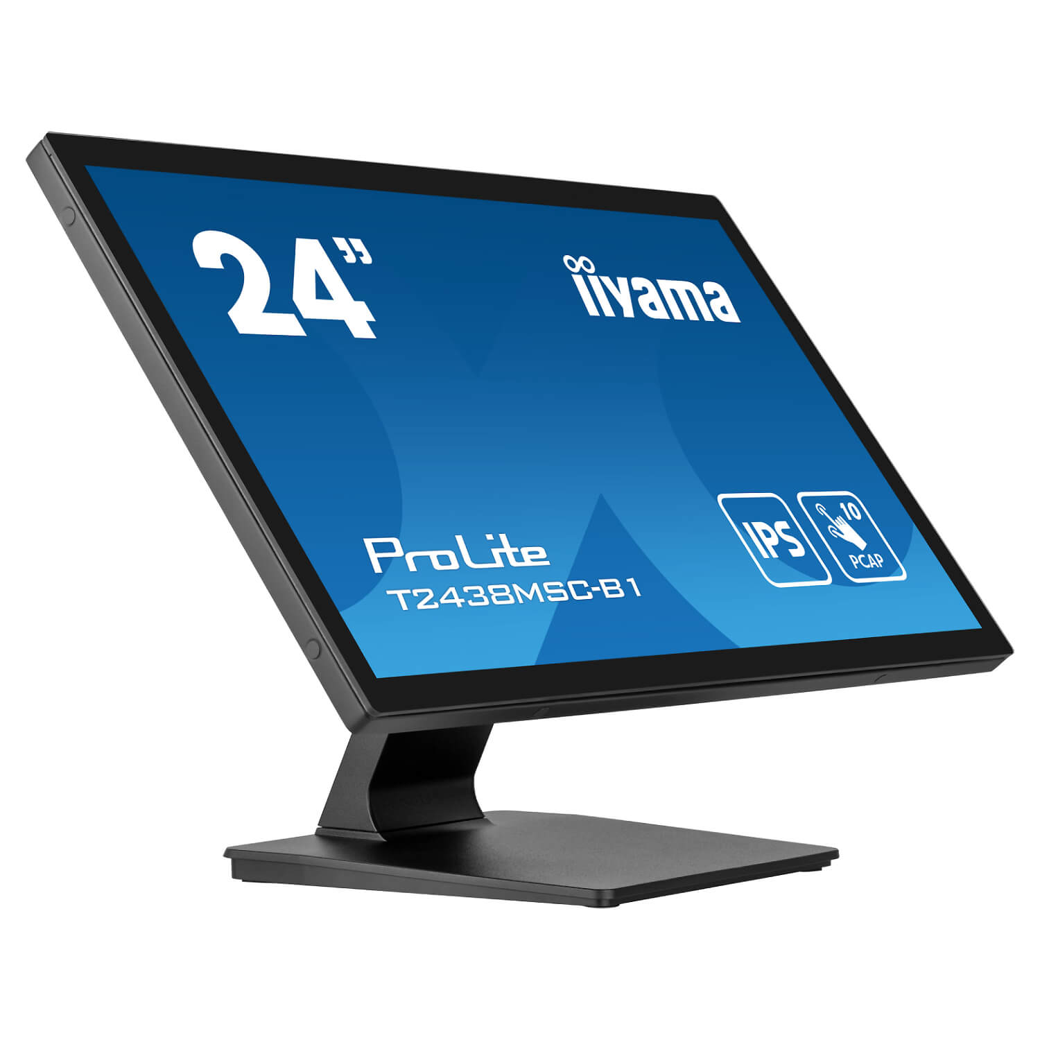 IIYAMA 23.8’ PROLITE FHD 5MS IPS PCAP 10PT TOUCH MONITOR