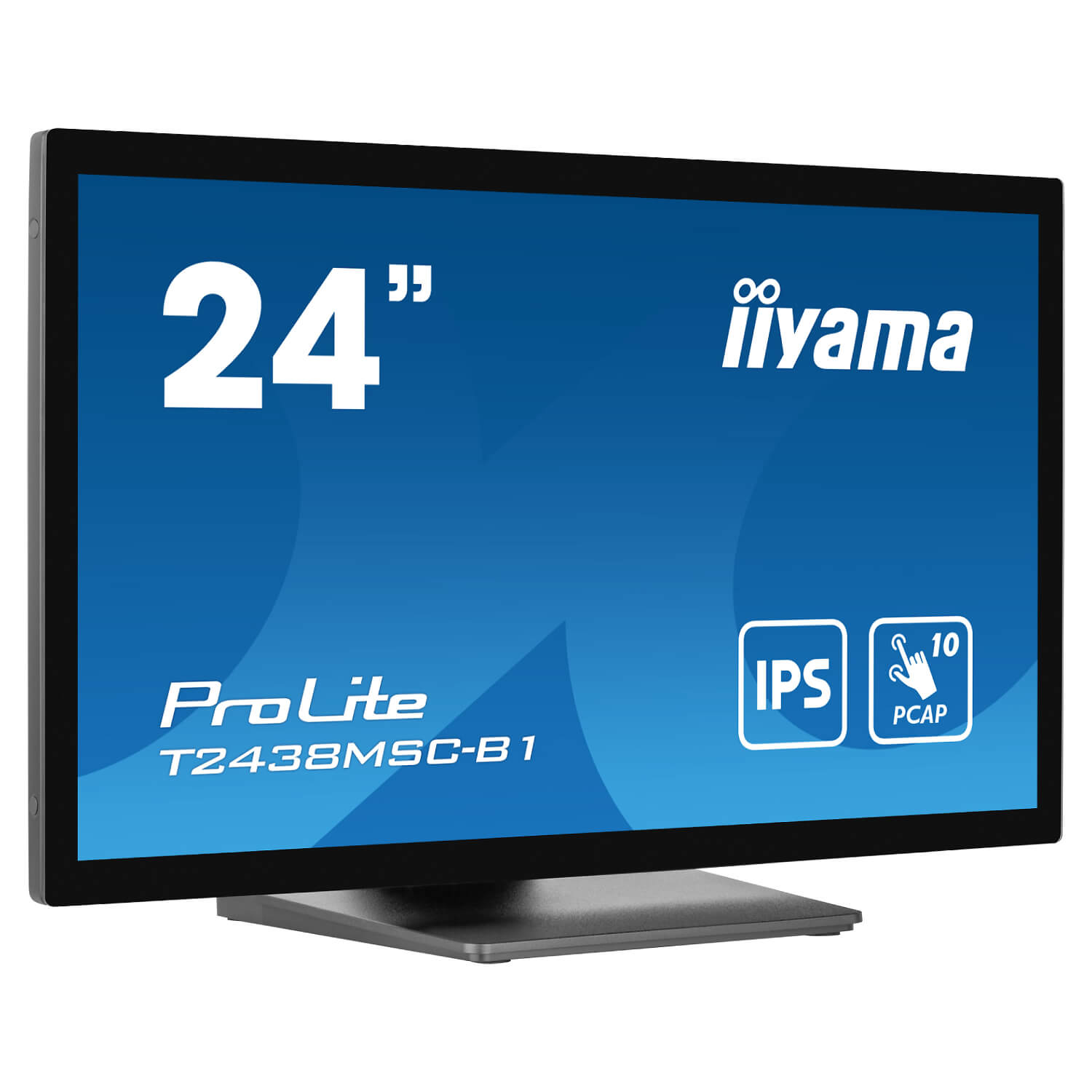 IIYAMA 23.8’ PROLITE FHD 5MS IPS PCAP 10PT TOUCH MONITOR