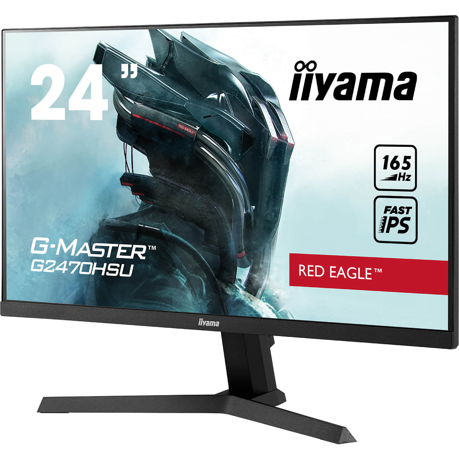 IIYAMA 23.8’ FHD 165HZ 0.8MS G-MASTER- GAMING IPS MONITOR