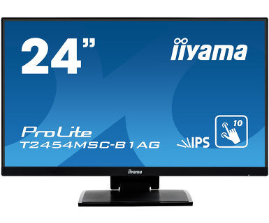 IIYAMA 24’ PROLITE IPS 10PT TOUCH VGA HDMI