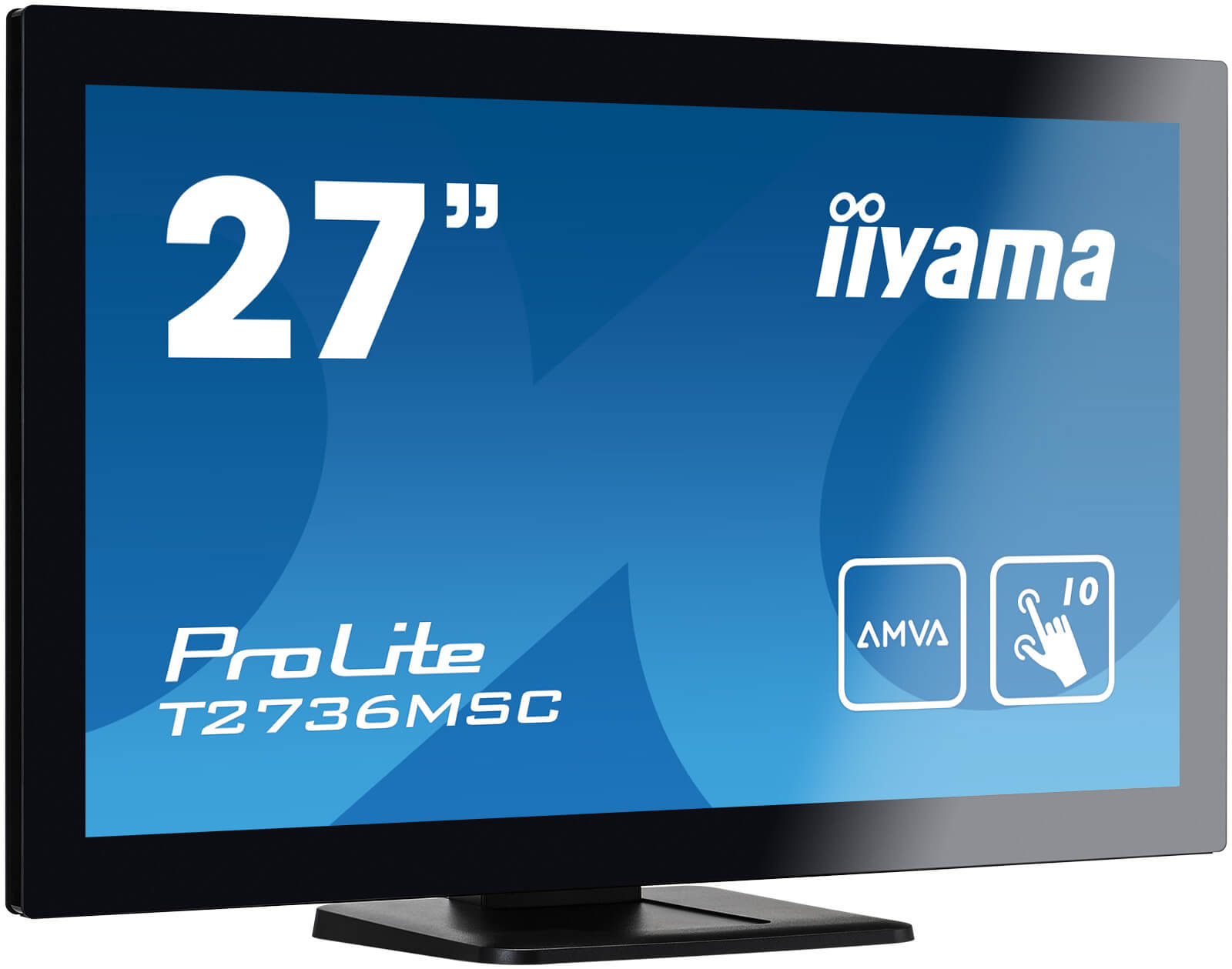 IIYAMA 27’ AMVA FHD 4MS 10 POINT TOUCH MONITOR