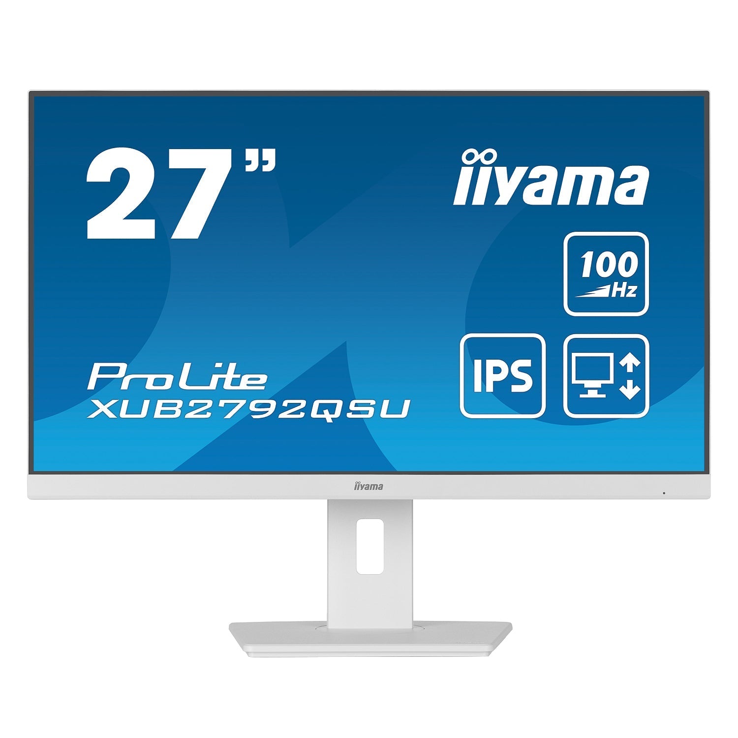 IIYAMA 27’’ ProLite IPS WQHD 100Hz 0.4ms White Monitor