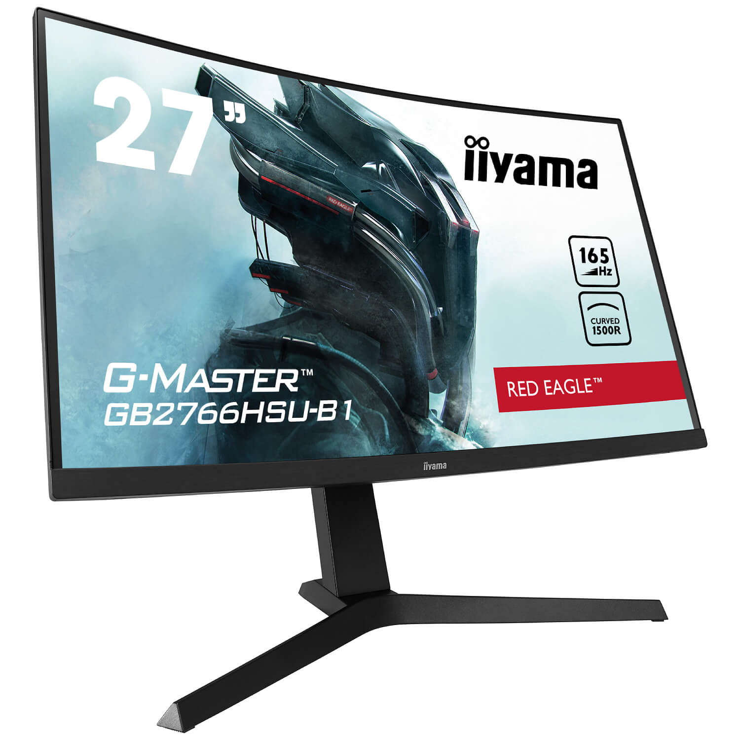 IIYAMA 27’ FHD 165HZ 1MS VA G-MASTER GAMING CURVED MONITOR