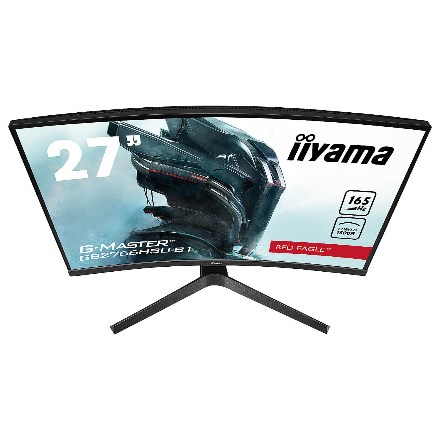 IIYAMA 27’ FHD 165HZ 1MS VA G-MASTER GAMING CURVED MONITOR