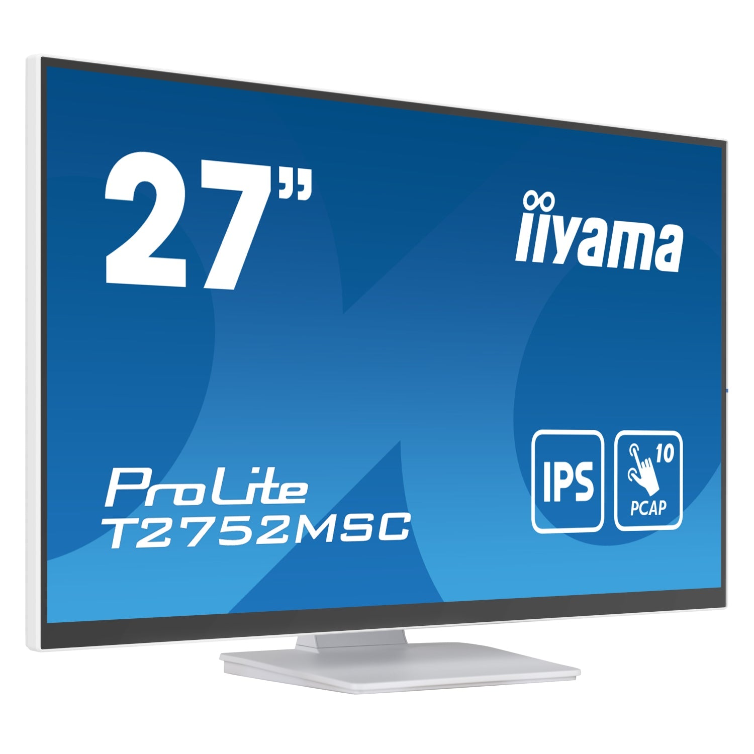 IIYAMA 27’’ ProLite FHD IPS PCAP 10pt Touch Screen White