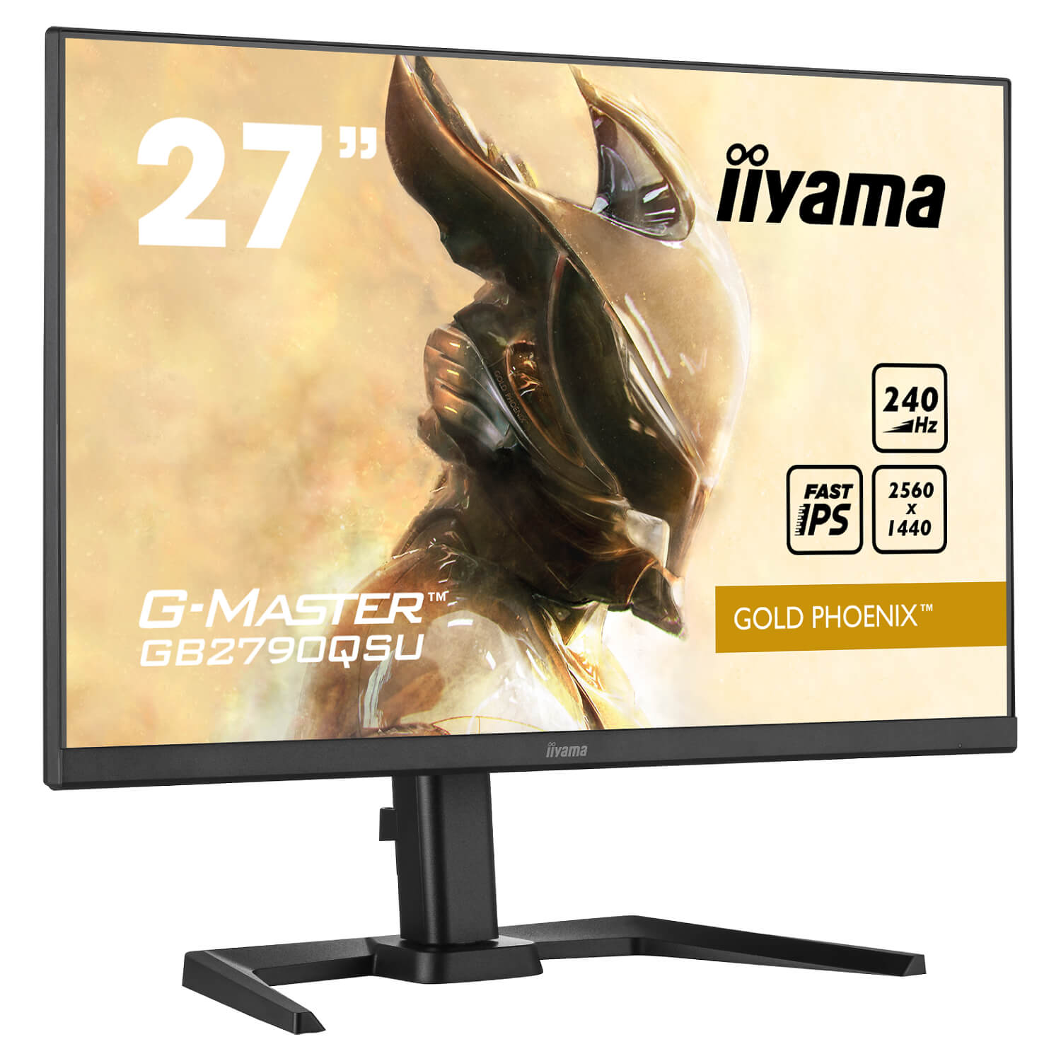 IIYAMA 27’ WQHD 240HZ 1MS G-MASTER GAMING IPS MONITOR