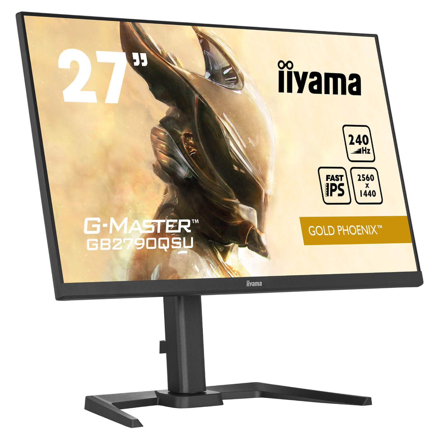 IIYAMA 27’ WQHD 240HZ 1MS G-MASTER GAMING IPS MONITOR