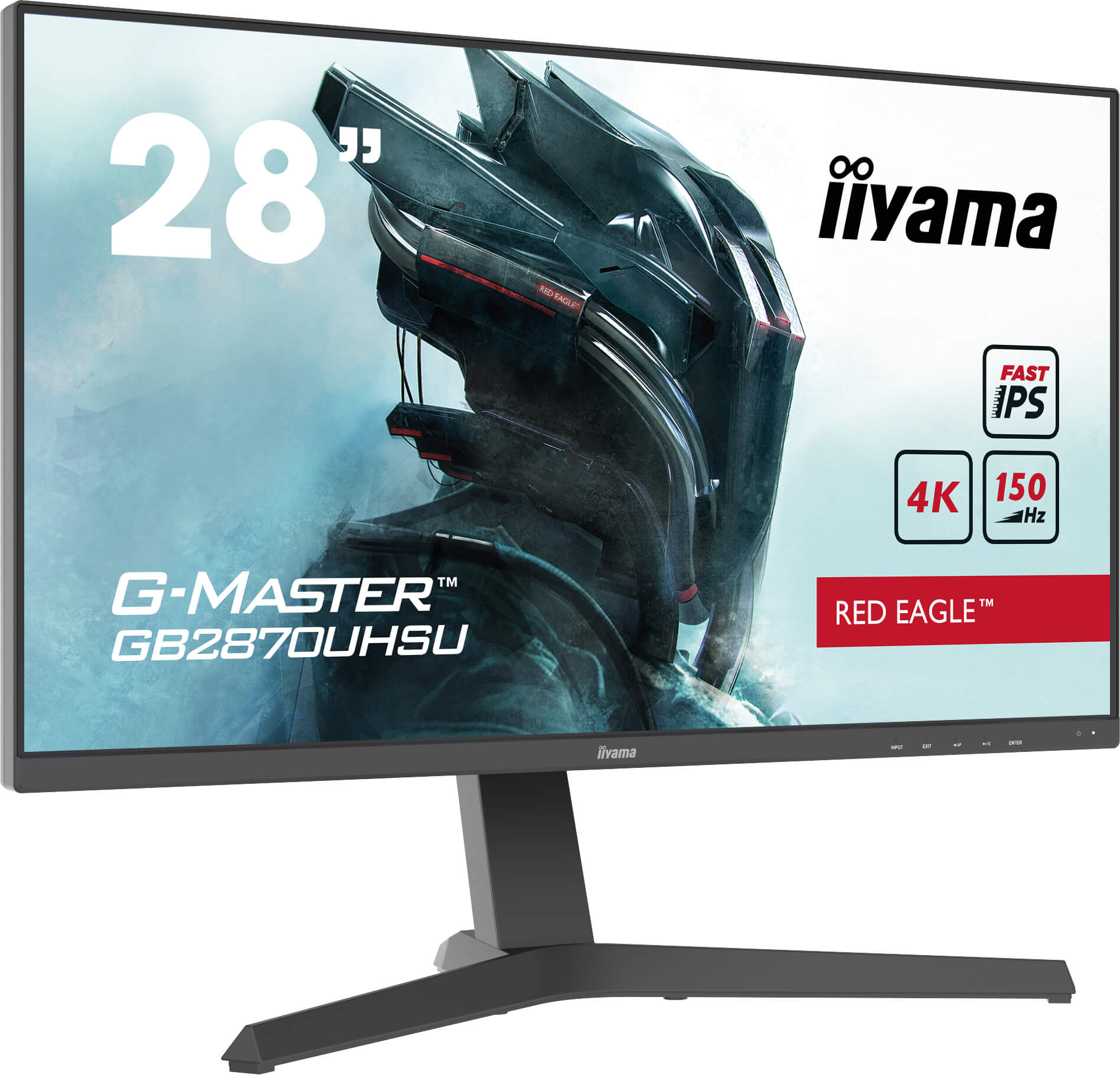 IIYAMA 28’ 4K UHD 150HZ 1MS G-MASTER GAMING IPS MONITOR