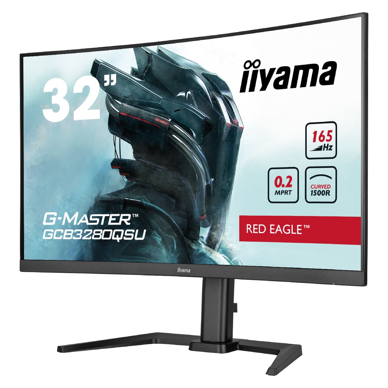 IIYAMA 31.5’’ G-Master VA WQHD 165Hz 0.2ms 1500R Curved Gaming Monitor