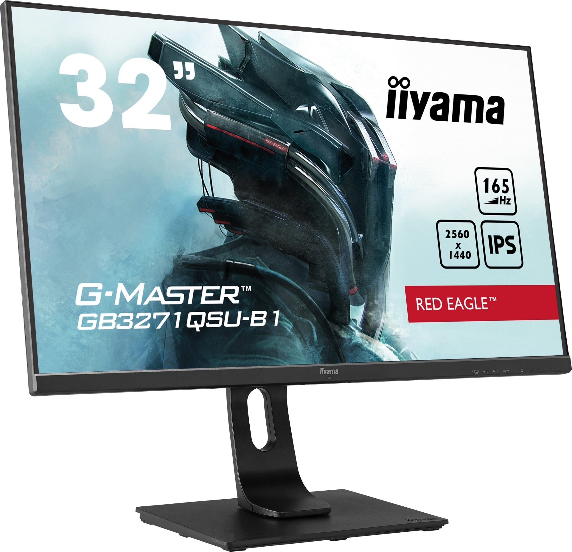 IIYAMA 32’ WQHD 165HZ 1MS G-MASTER GAMING IPS MONITOR