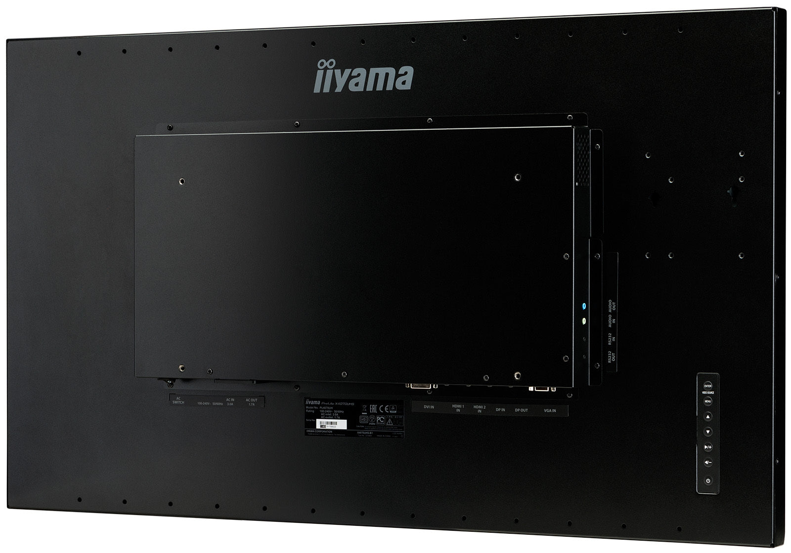 IIYAMA 40’ PROLITE 4K MVA PANEL VGA DVI 2XHDMI DP