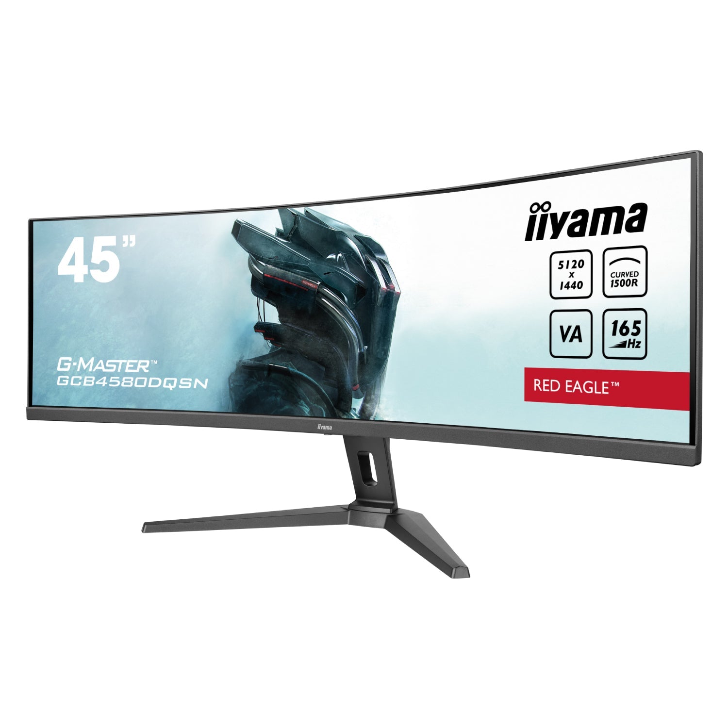 IIYAMA 45’’ G-Master VA Dual QHD 165Hz 0.8ms 1500R Curved Gaming Monitor