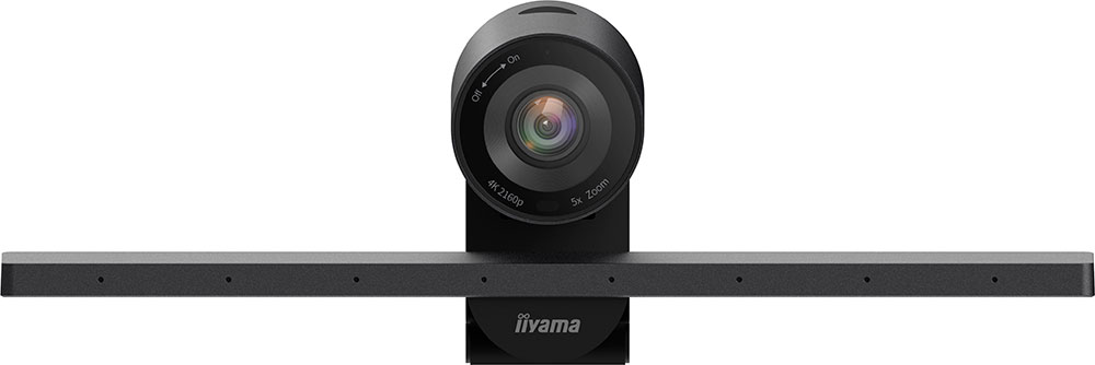 IIYAMA 4K UHD 120° W/MIC WEBCAM - UC-CAM10PRO-MA1