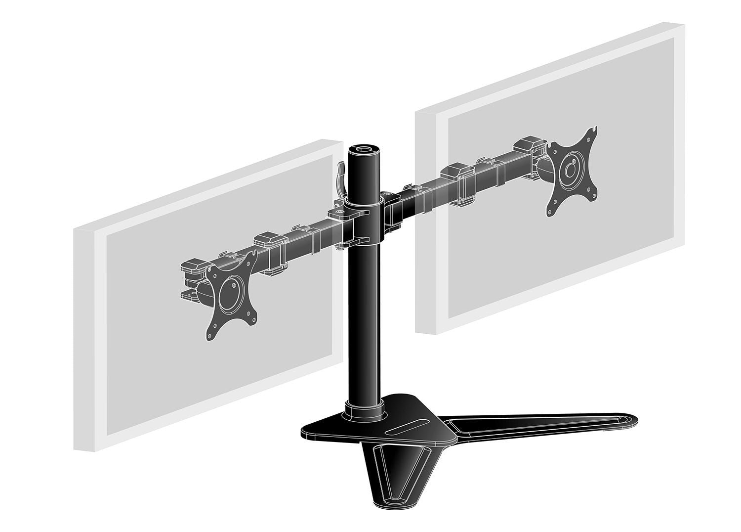 IIYAMA DUAL MONITOR ARM STAND