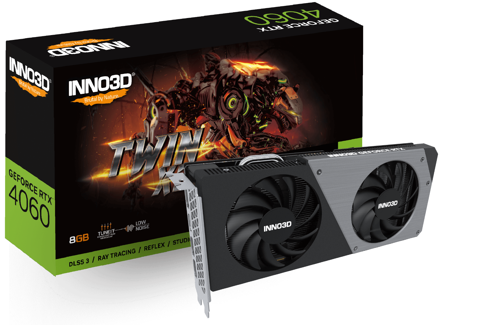 INNO3D GEFORCE RTX 4060 (DLSS 3) TWIN X2 8GB GDDR6