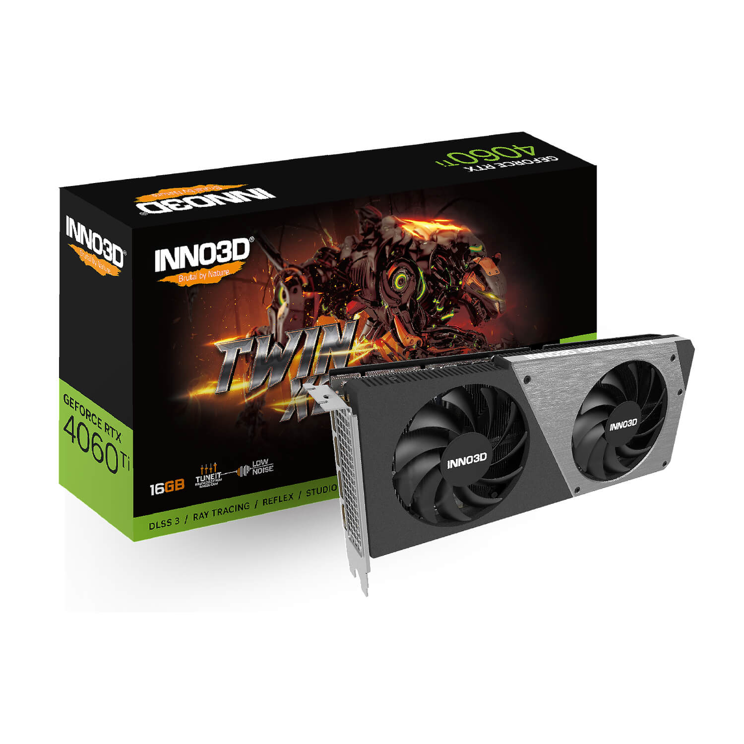 INNO3D GEFORCE RTX 4060TI (DLSS 3) 16GB TWIN X2