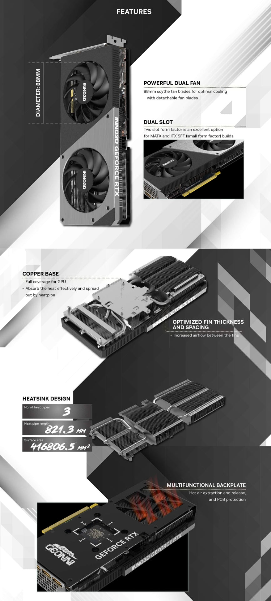 INNO3D RTX 4060TI (DLSS 3) 16GB TWIN X2 OC