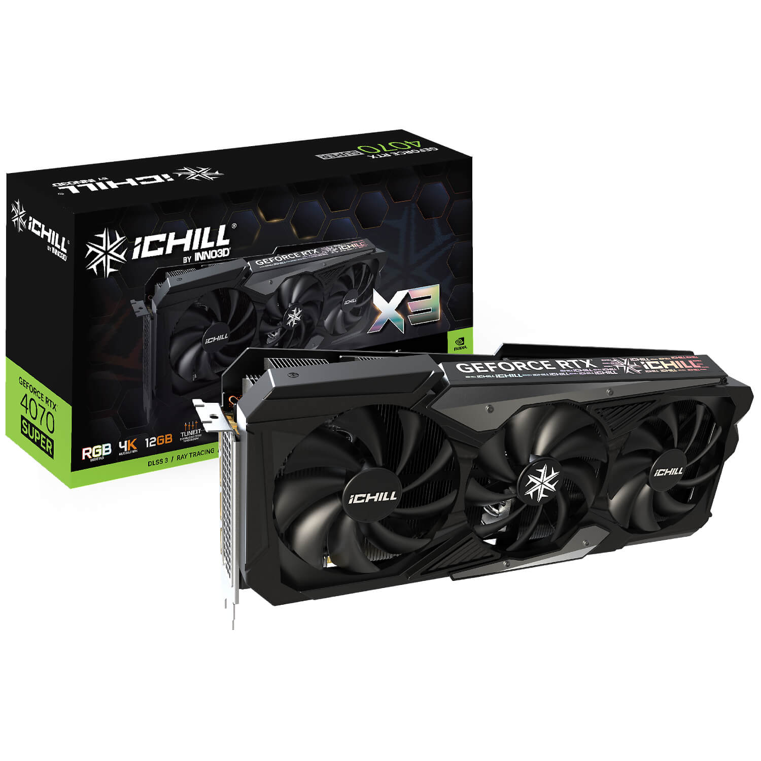 Inno3D RTX 4070 SUPER ICHILL X3 12GB