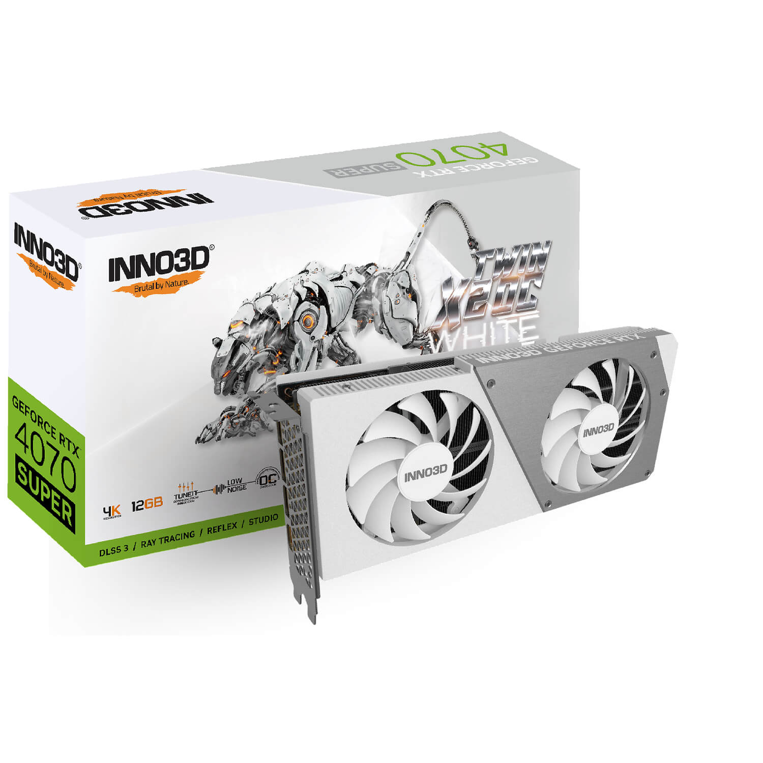 Inno3D RTX 4070 SUPER TWIN X2 OC WHITE 12GB