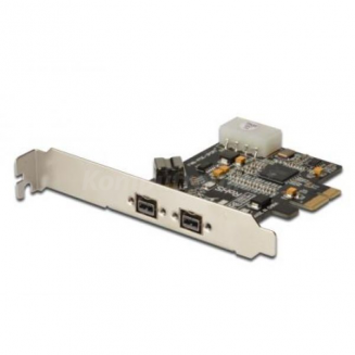 IPPON 1394B 800MB/S PCI-E CARD TI CHIPSET