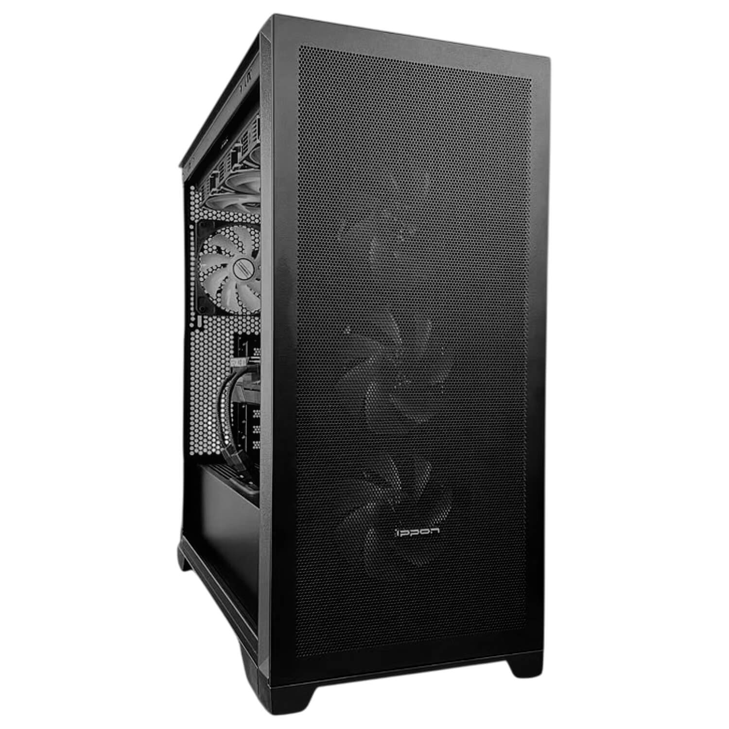 IPPON CHIMERA TG ARGB BLACK CASE