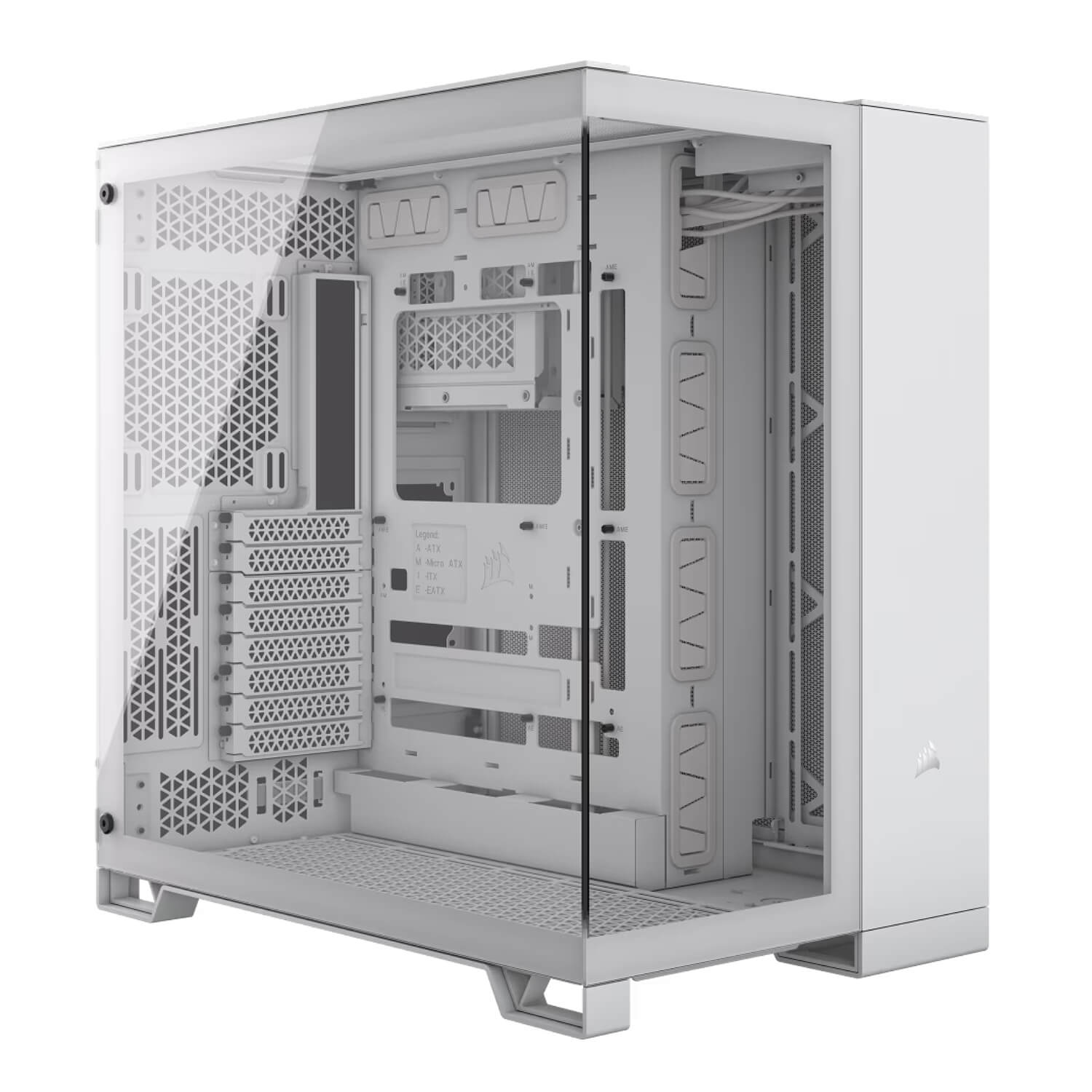 CORSAIR 6500X TEMPERED GLASS MID-TOWER CASE WHITE