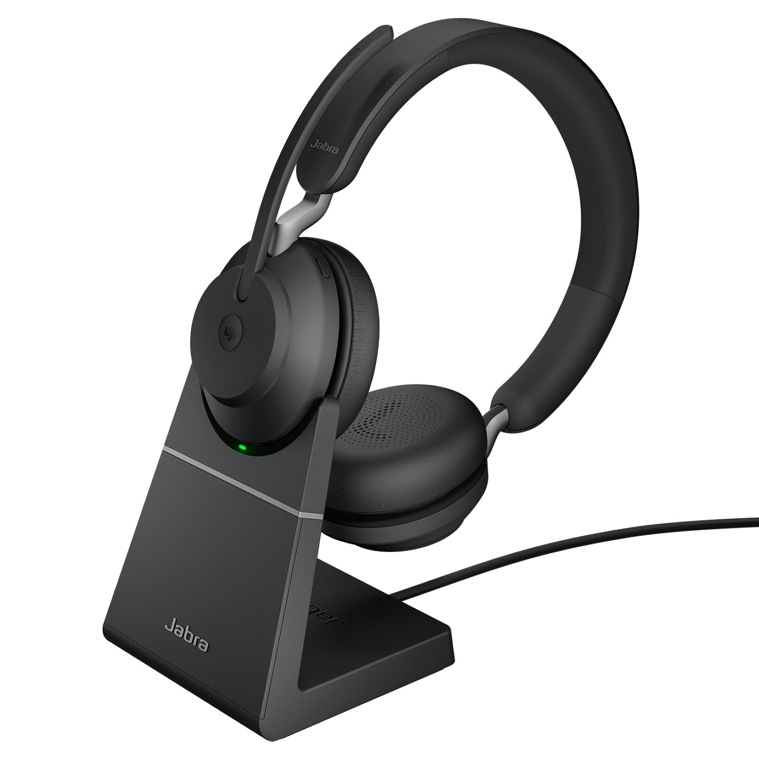 Jabra Evolve2 65 MS USB-A Bluetooth Stereo Headset Black + Stand