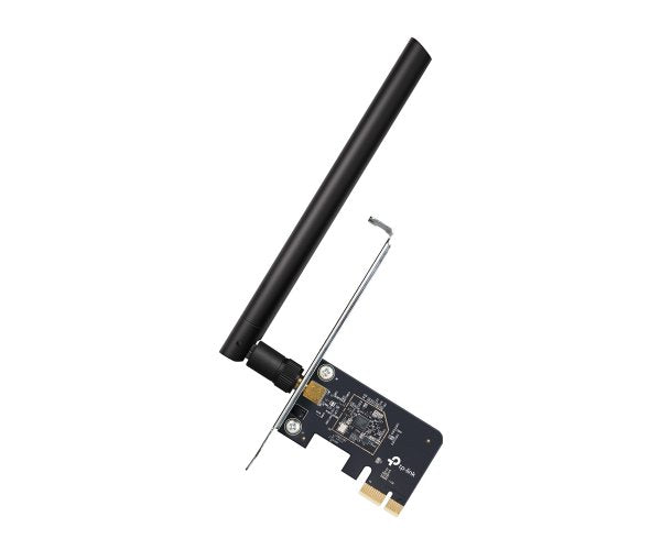 כ.רשת אלחוטי פנימי TP-LINK ARCHER T2E AC600 WiFi Dual Band PCI-E