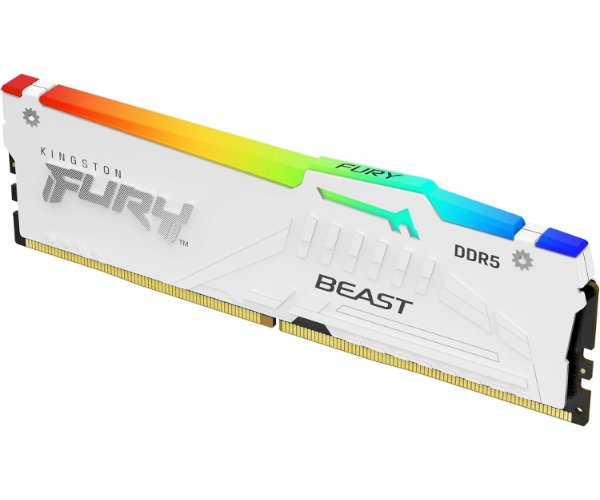 Kingston Fury Beast White RGB Expo 32GB 2X16 6000MHZ DDR5 CL30