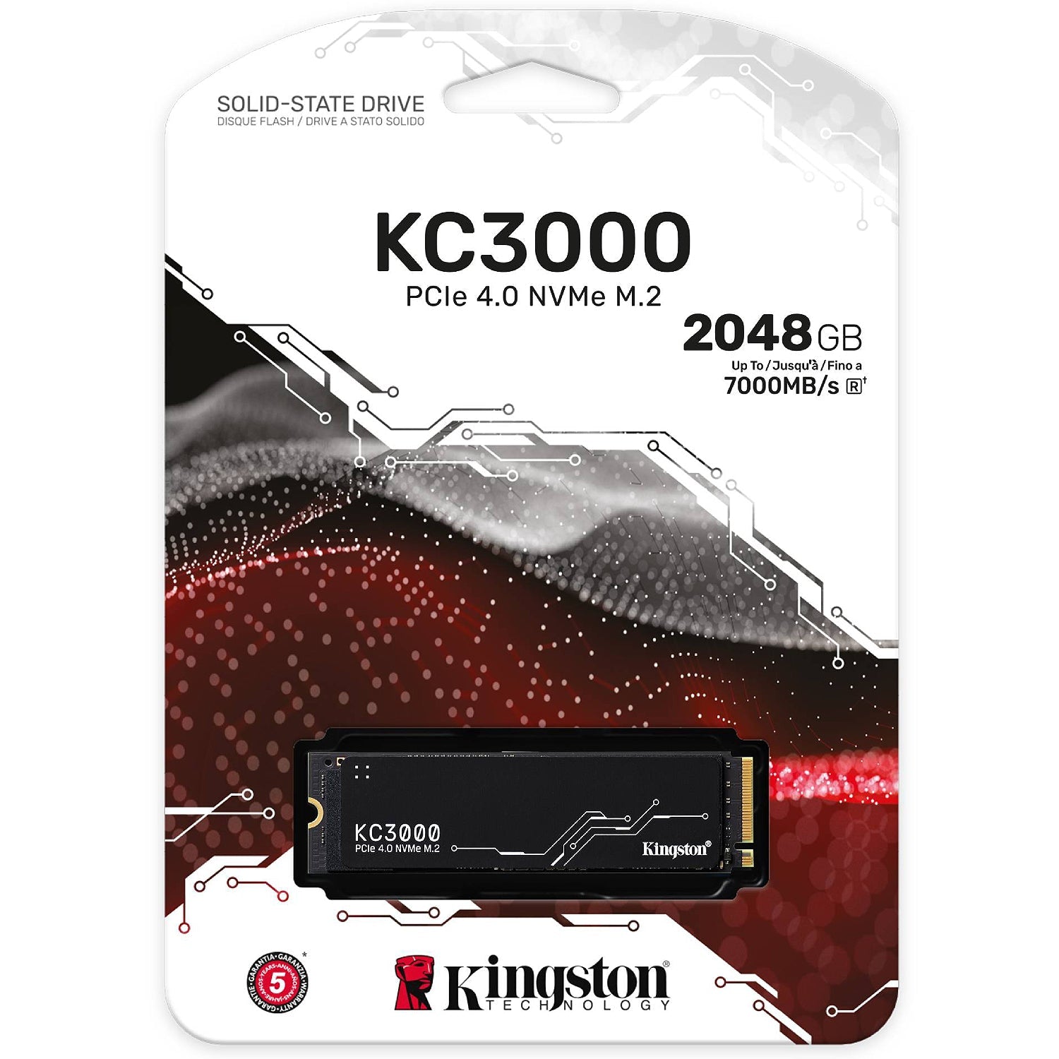 Kingston KC3000 2TB SSD M.2 2280 NVMe PCIe4.0