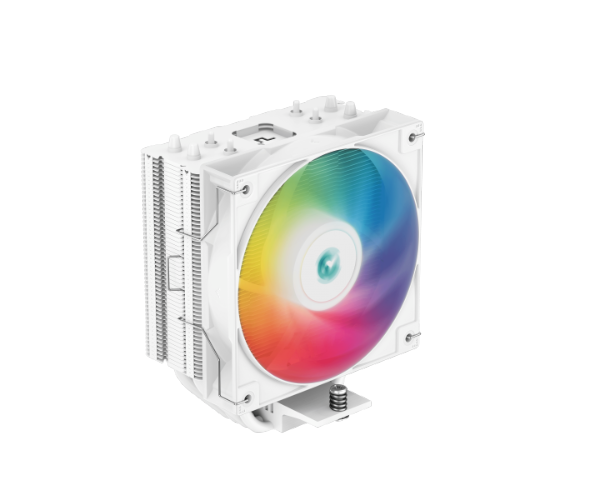 קירור אוויר למעבד DeepCool AG400 White 220W TDP 150mm RGB