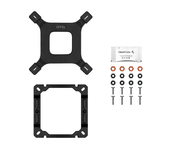 קירור אוויר למעבד DeepCool AG400 Black ARGB 220W TDP 150mm