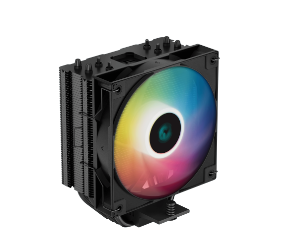 קירור אוויר למעבד DeepCool AG400 Black ARGB 220W TDP 150mm