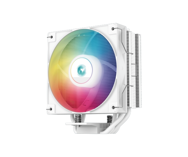 קירור אוויר למעבד DeepCool AG400 White 220W TDP 150mm RGB