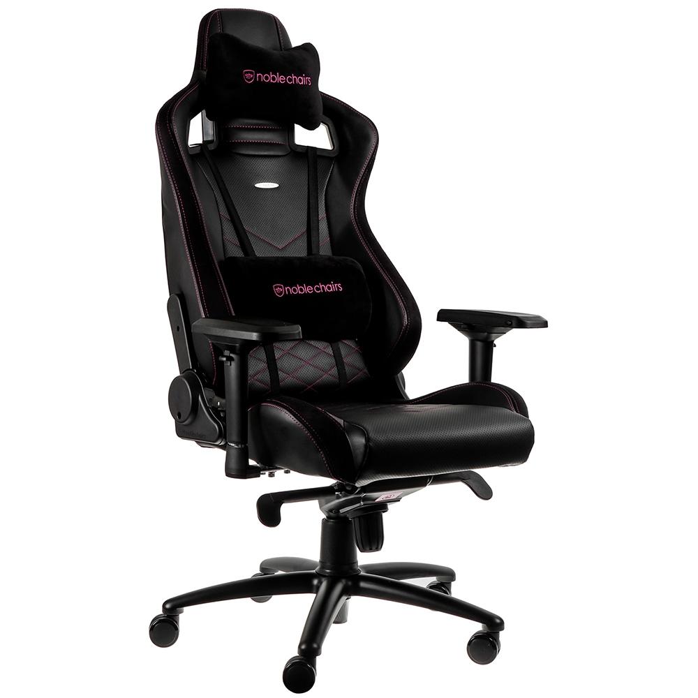 כיסא גיימיניג NOBLECHAIRS EPIC BLACK/PINK בצבע שחור/ורוד - Cryptech