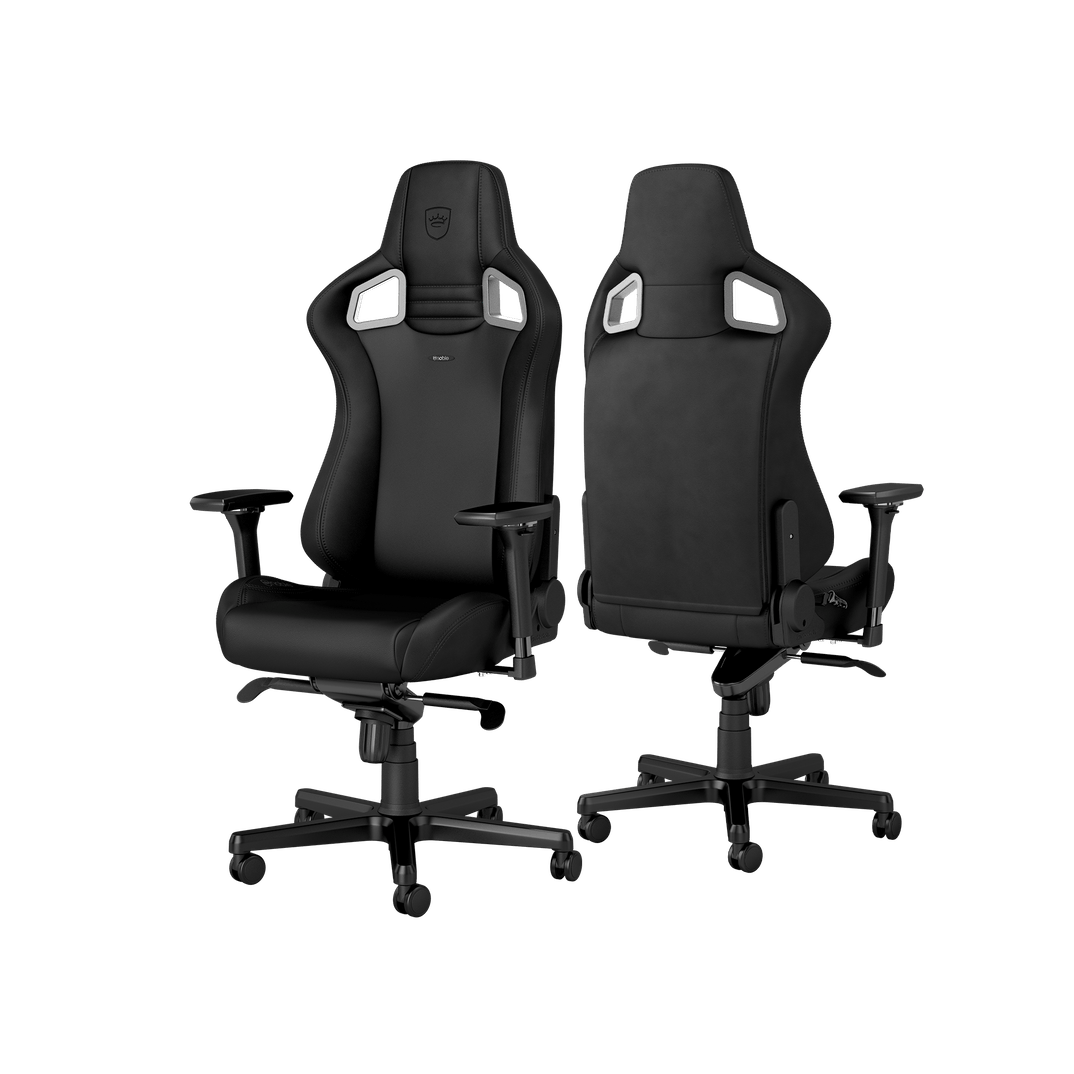 כיסא גיימינג NOBLECHAIRS EPIC BLACK EDITION בצבע שחור - Cryptech