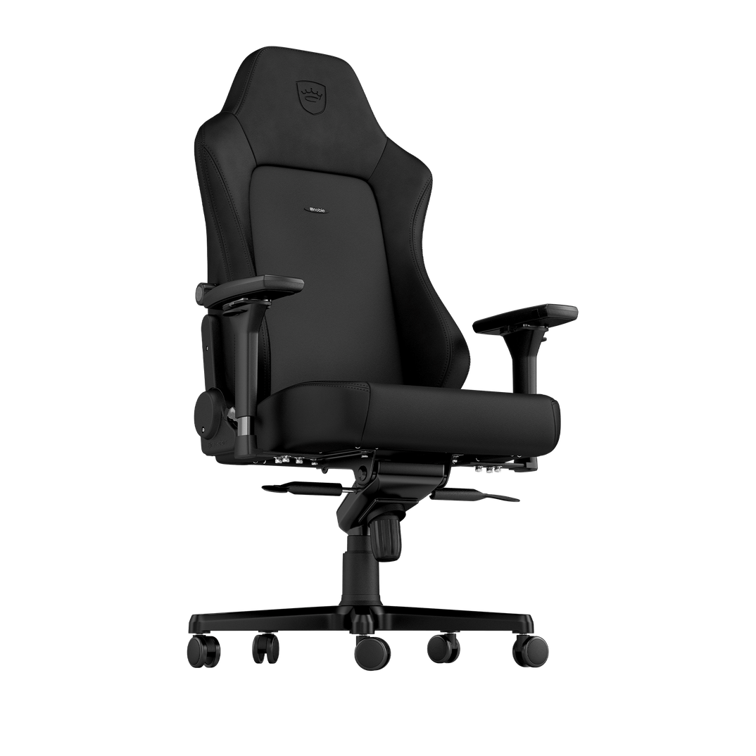 כיסא גיימינג NOBLECHAIRS HERO BLACK EDITION בצבע שחור