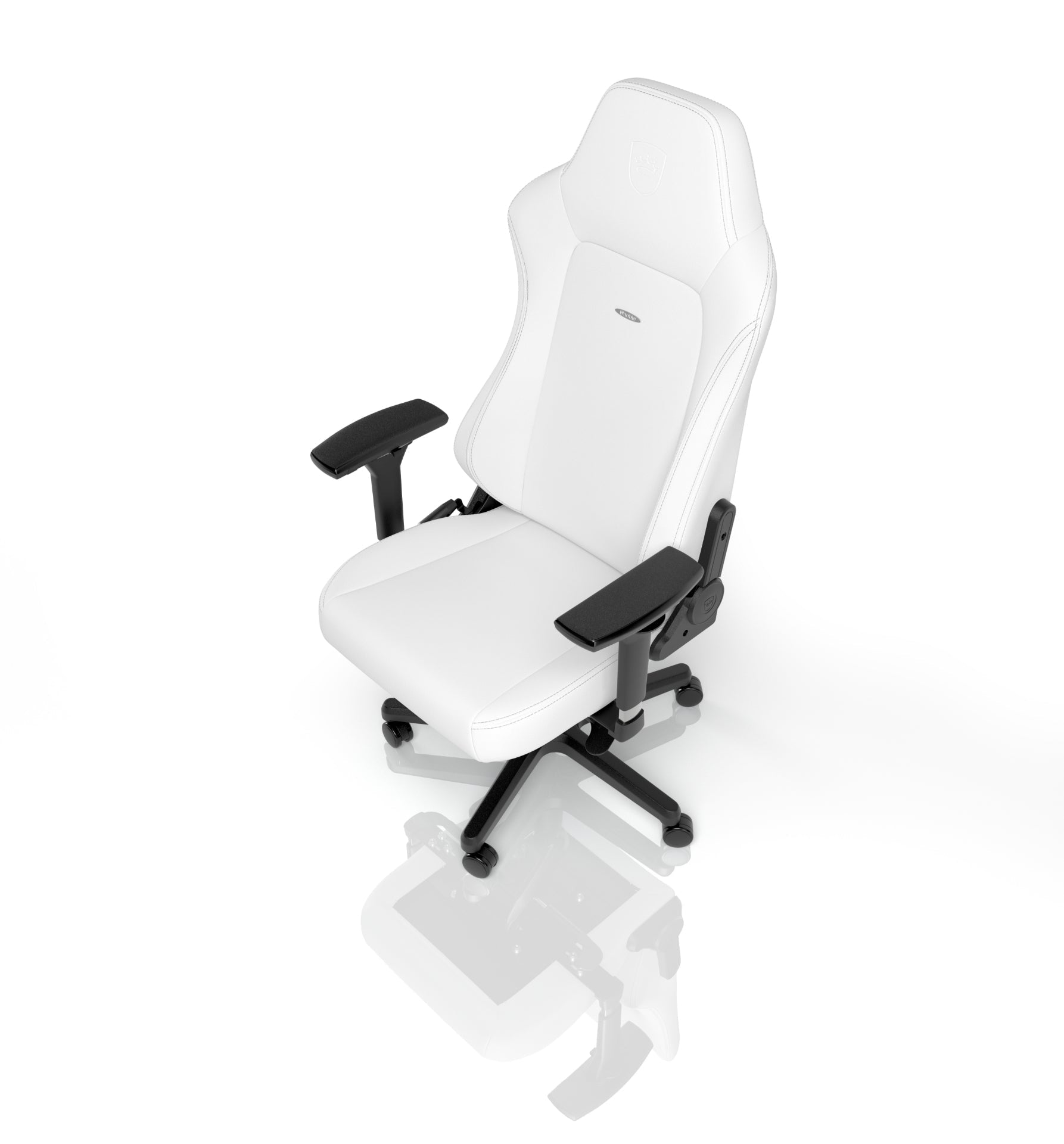 כיסא גיימינג NOBLECHAIRS HERO WHITE EDITION בצבע לבן - Cryptech