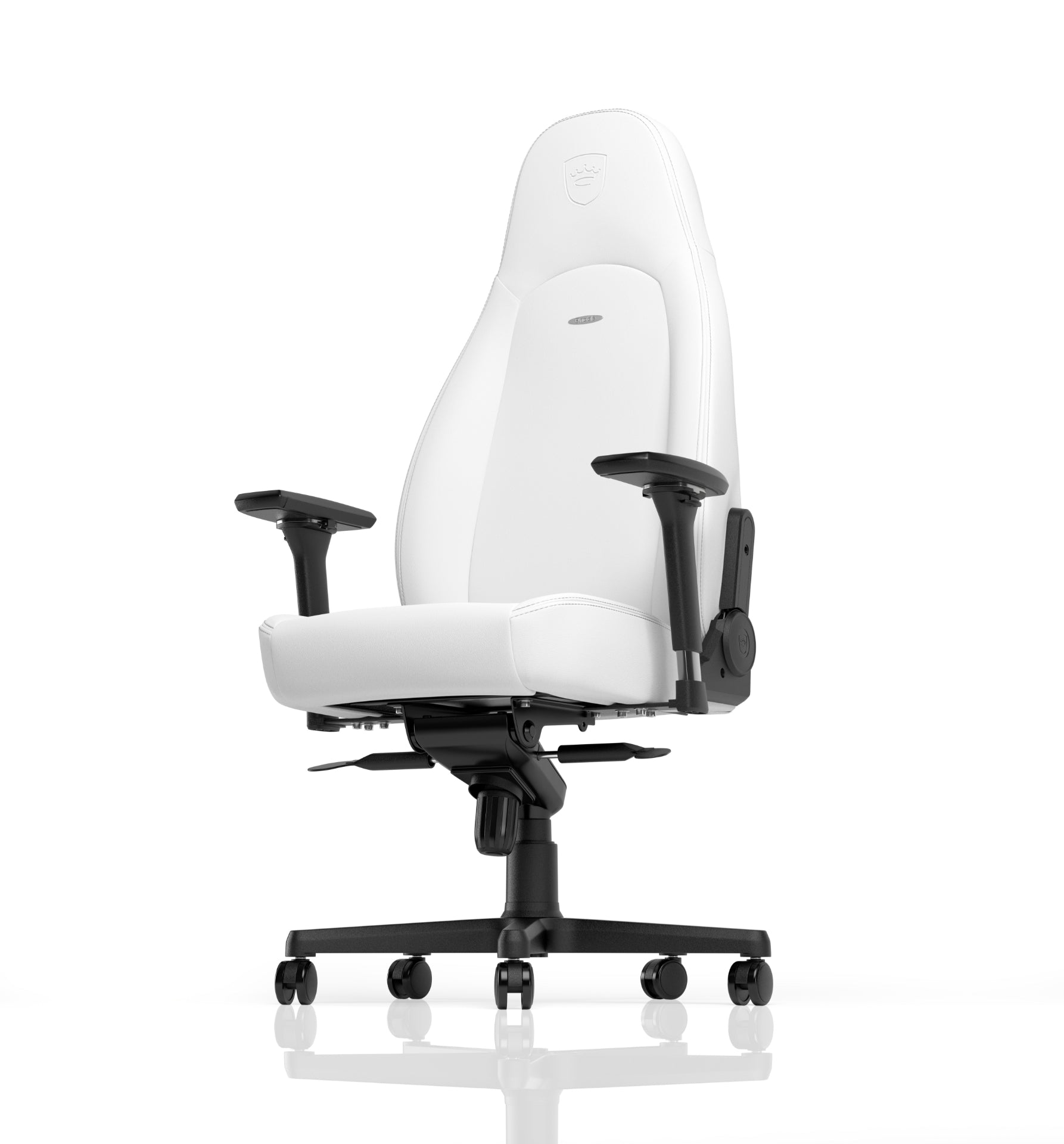 כיסא גיימינג NOBLECHAIRS ICON WHITE EDITION בצבע לבן - Cryptech