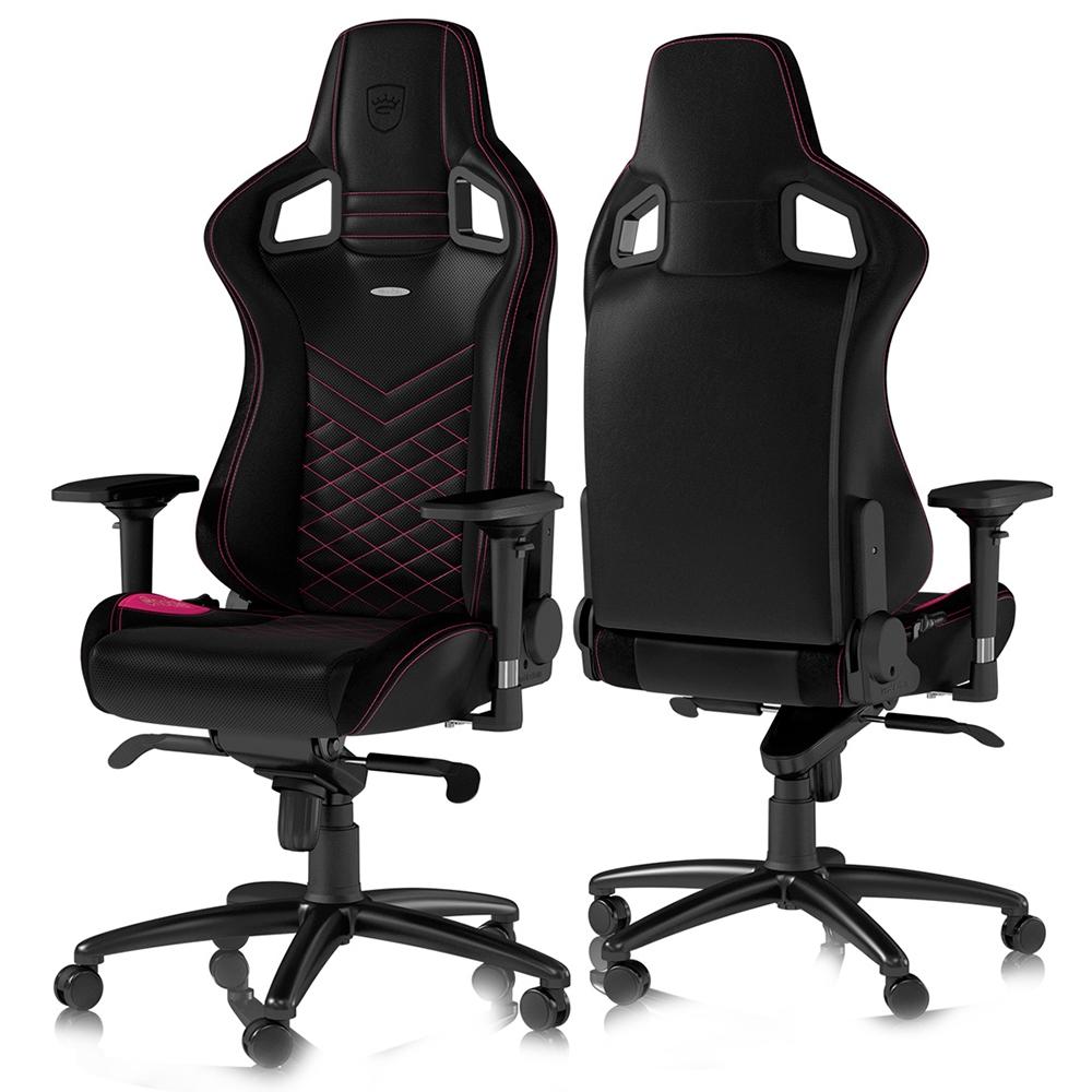 כיסא גיימיניג NOBLECHAIRS EPIC BLACK/PINK בצבע שחור/ורוד - Cryptech