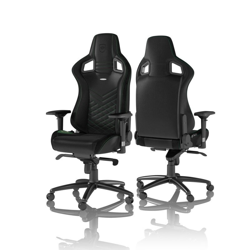 כיסא גיימיניג NOBLECHAIRS EPIC BLACK/GREEN בצבע שחור/ירוק - Cryptech