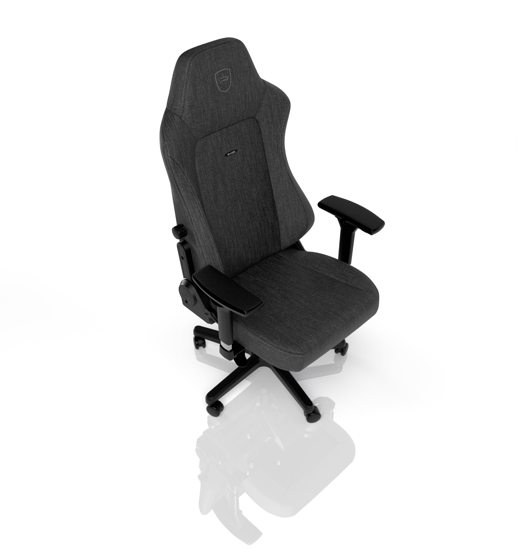 כיסא גיימינג NOBLECHAIRS HERO TX בצבע אפור פחם - Cryptech