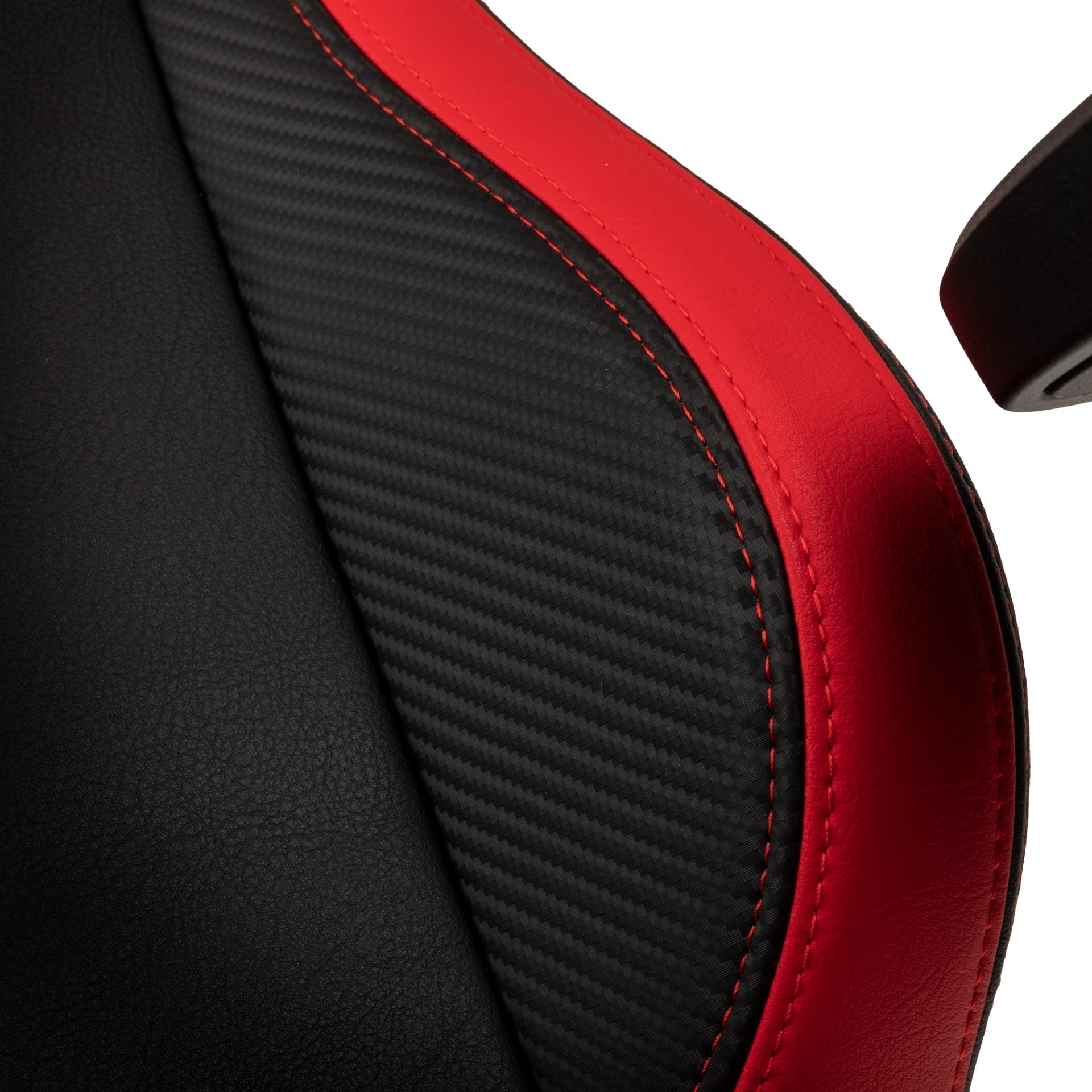 כיסא גיימינג NOBLECHAIRS EPIC COMPACT BLACK/CARBON/RED בצבע שחור/קרבון/אדום - Cryptech