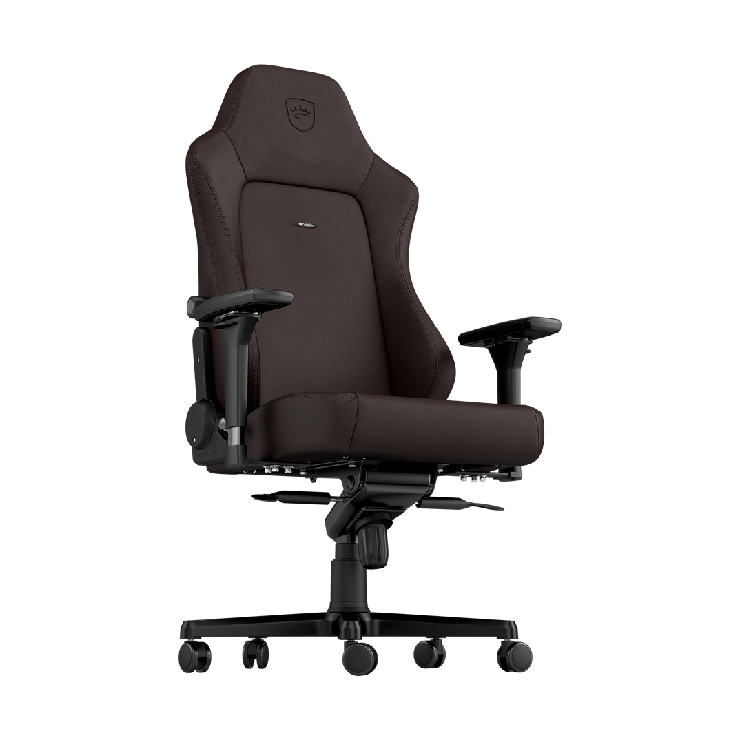 כיסא גיימינג NOBLECHAIRS HERO JAVA EDITION בצבע חום - Cryptech