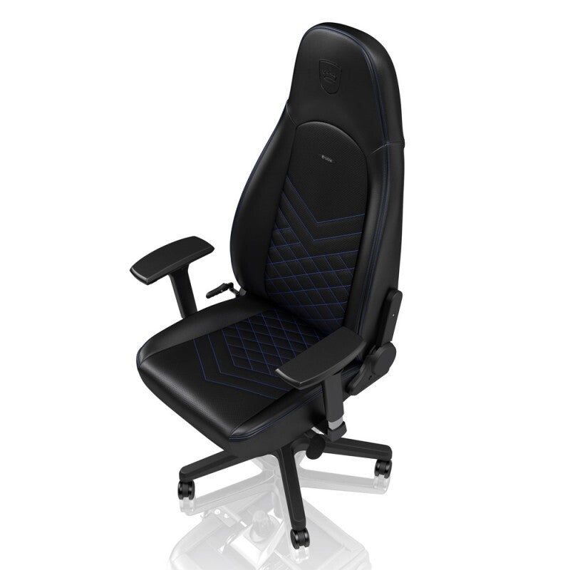 כיסא גיימינג NOBLECHAIRS ICON BLACK/BLUE בצבע שחור/כחול - Cryptech