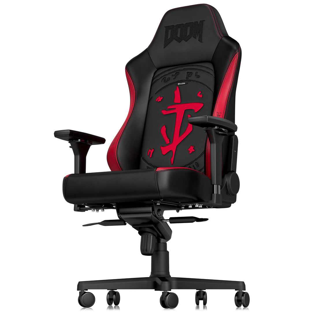 כיסא גיימינג NOBLECHAIRS HERO DOOM EDITION - Cryptech