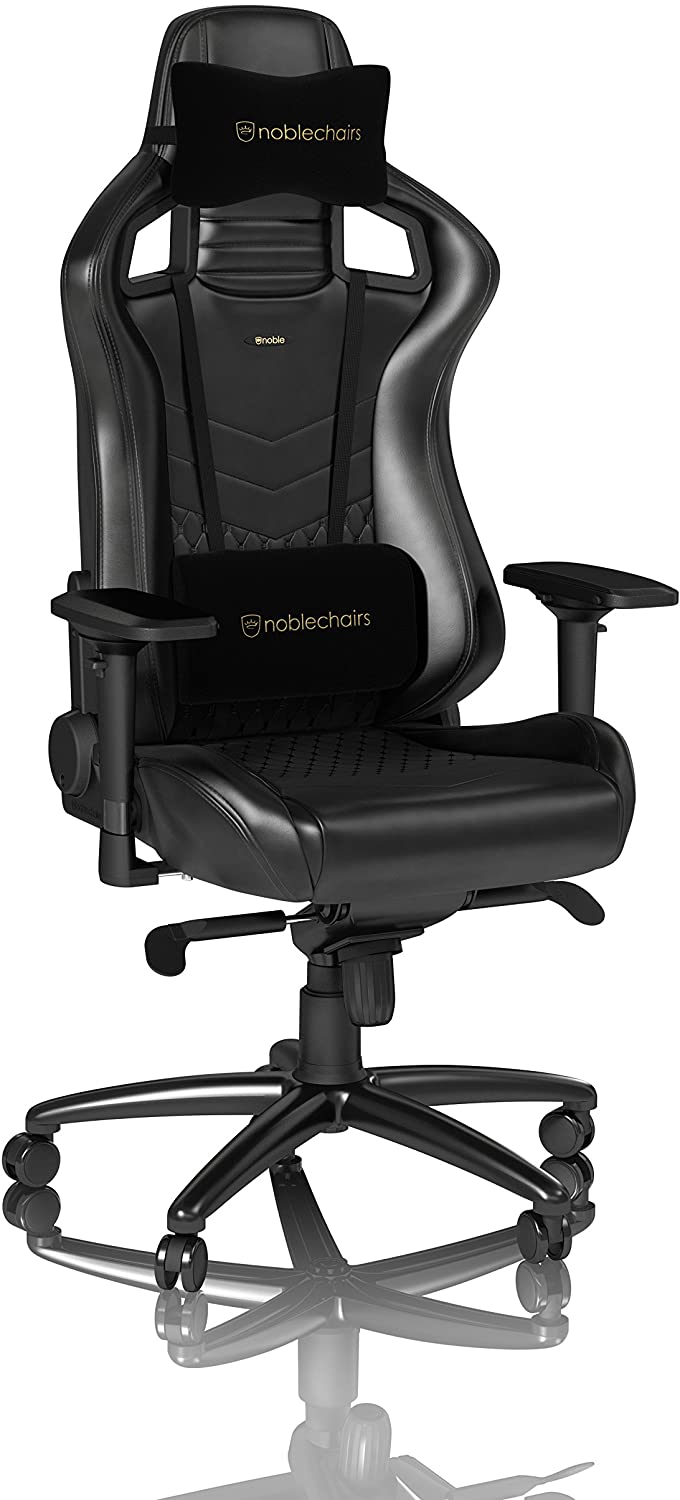 כיסא גיימיניג NOBLECHAIRS EPIC BLACK בצבע שחור - Cryptech