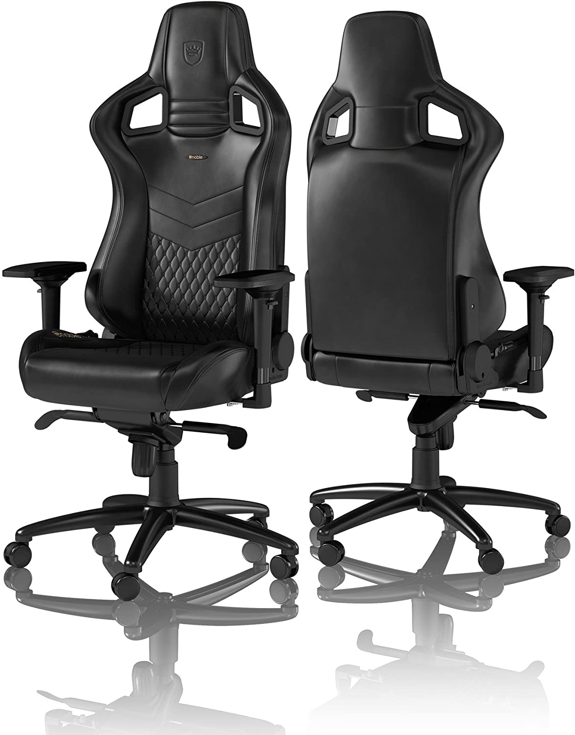 כיסא גיימיניג NOBLECHAIRS EPIC BLACK בצבע שחור - Cryptech